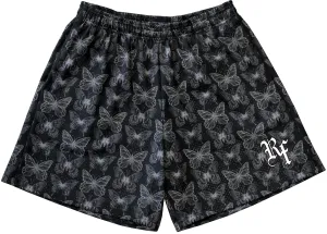 RF Mesh Butterfly Shorts - Black