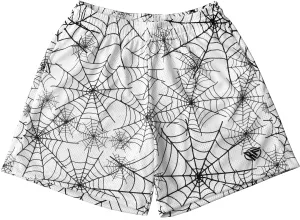 RF Mesh Spider Shorts - White/Black