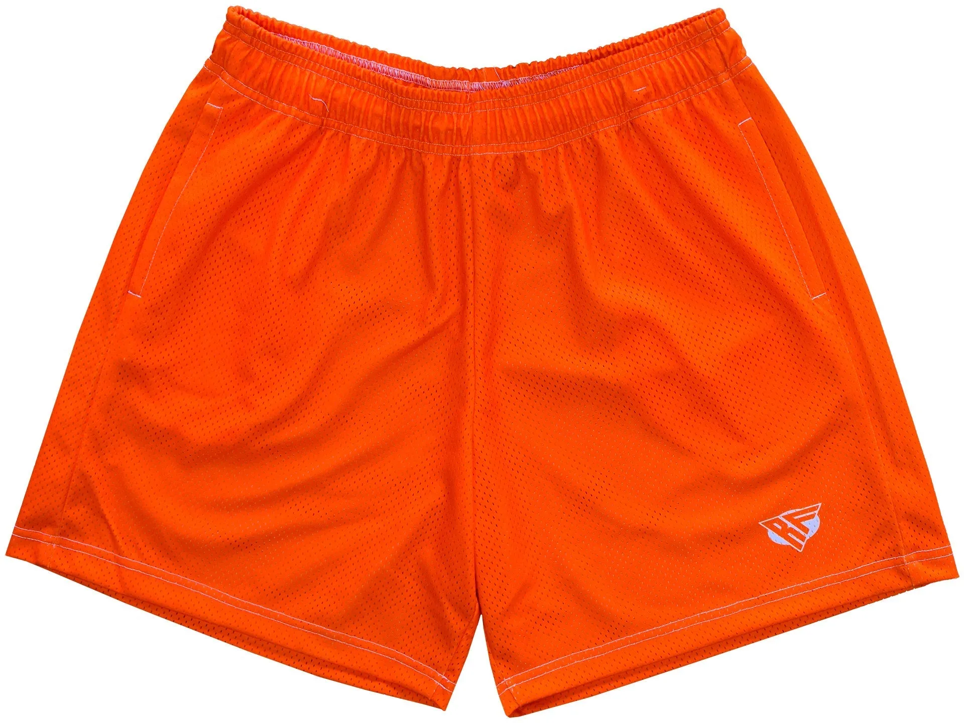 RF Mesh Summer Basic Shorts - Orange