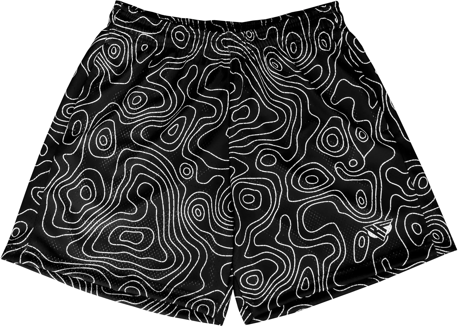 RF Mesh Topography Shorts - Black