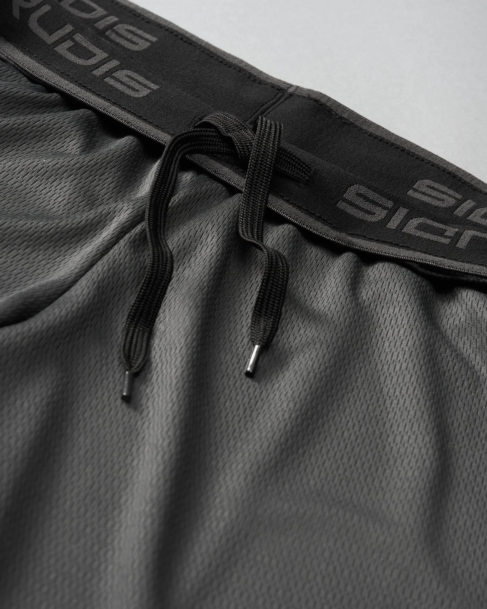 RUDIS 8" Youth Mesh Shorts - Charcoal