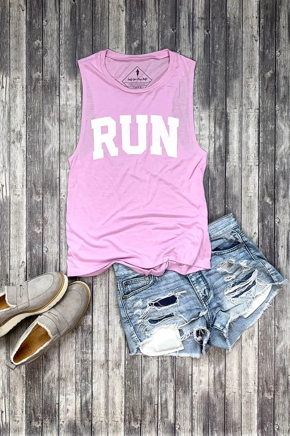 RUN Muscle Tank
