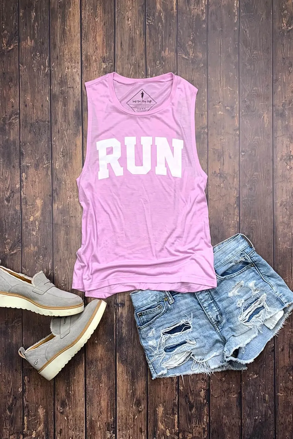 RUN Muscle Tank