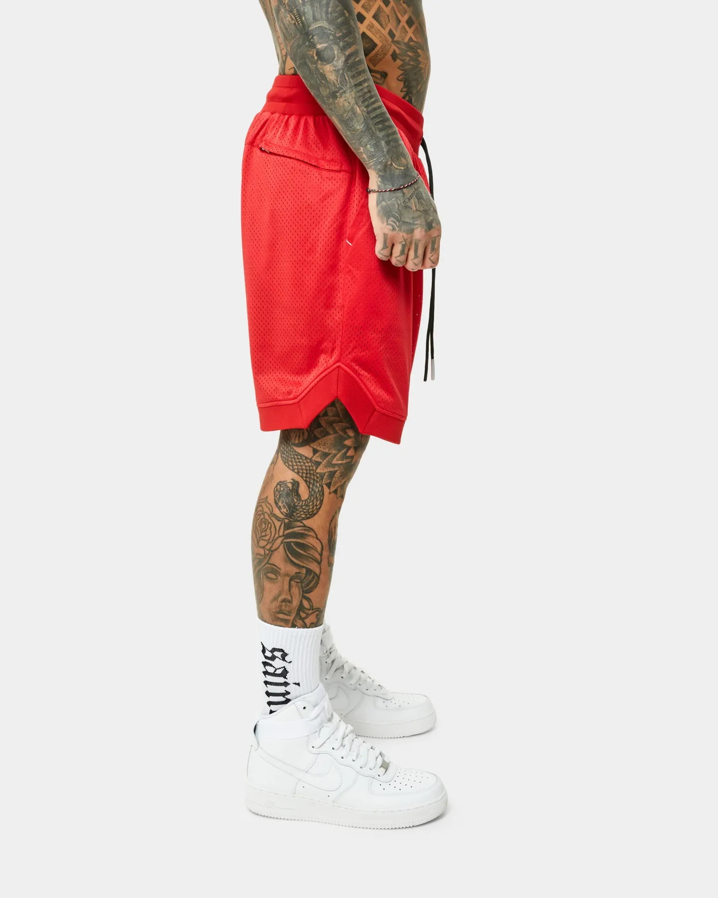 Saint Morta Workshop Basketball Shorts Red/Black