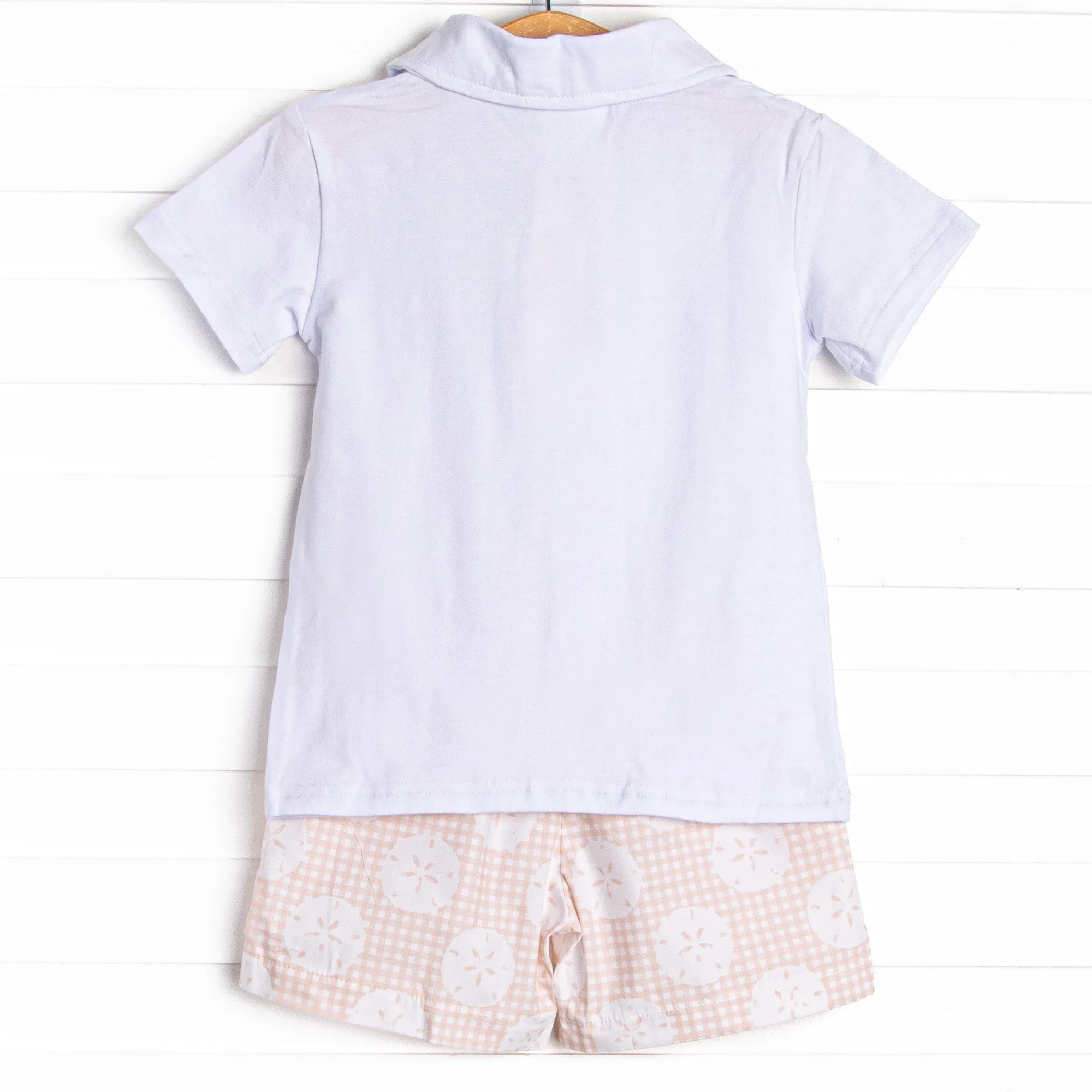 Sand Dollar Shores Short Set, Tan