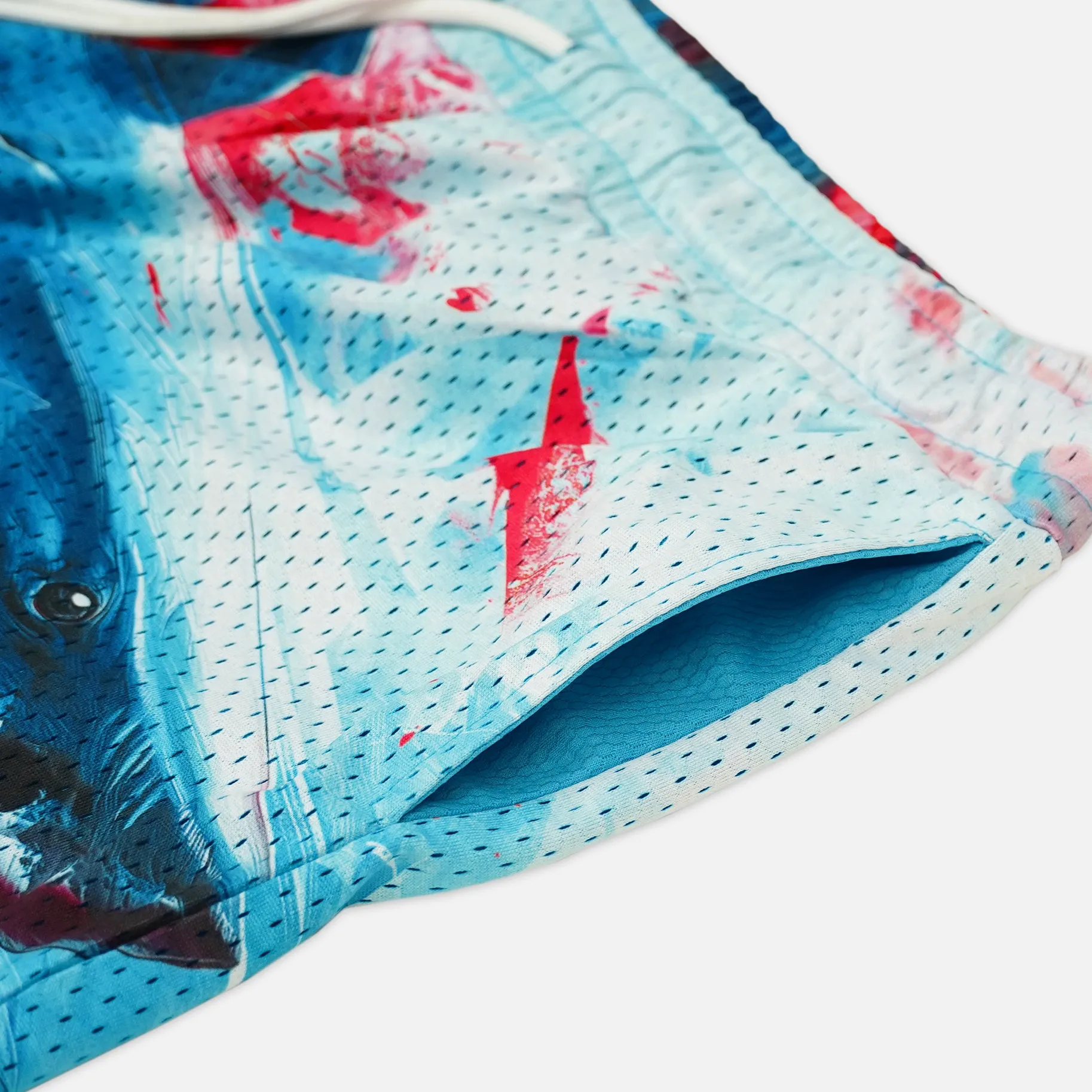 Shark Blue Rush Shorts - 5"