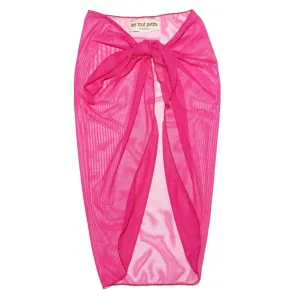 SHEER SARONG WRAP COVERUP