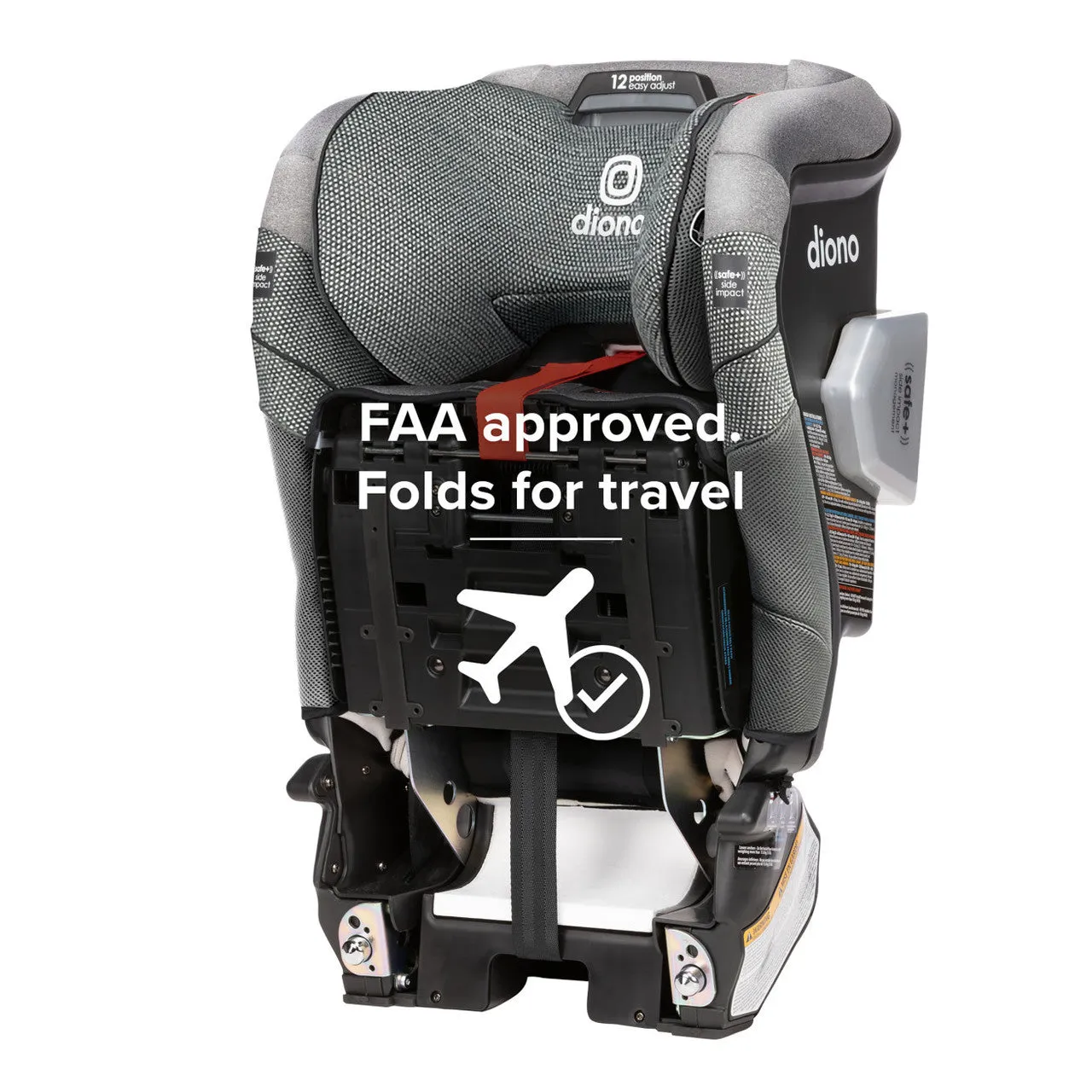 Siège convertible - Radian 3QXT  FirstClass SafePlus Gris