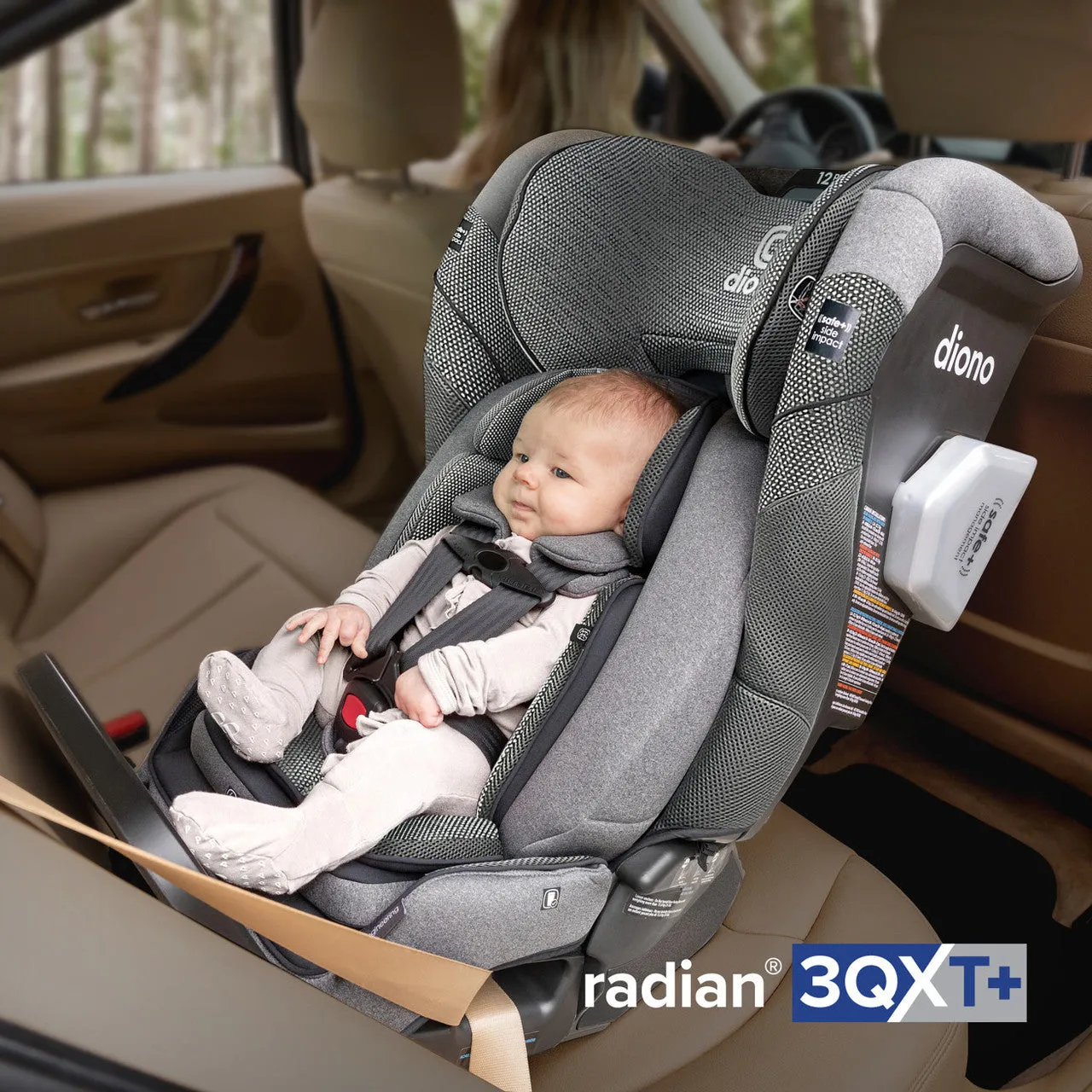 Siège convertible - Radian 3QXT  FirstClass SafePlus Gris