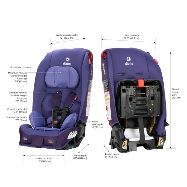 Siège d'auto Radian 3R -  Mauve Baie Sauvage