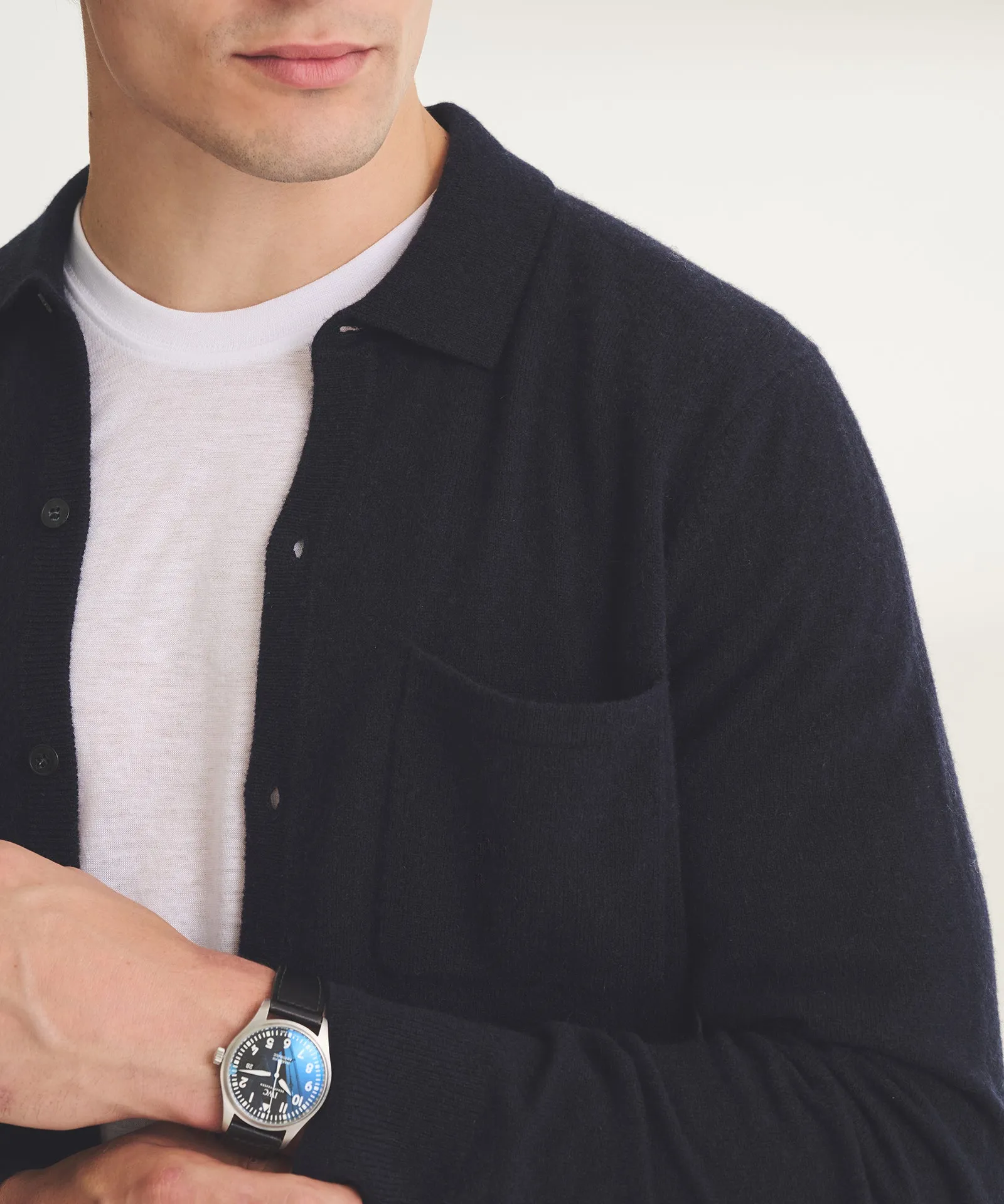 Signature Cashmere Button Down