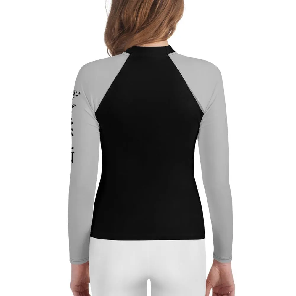 Silver SS Premium Standard ~ Youth Rash Guard
