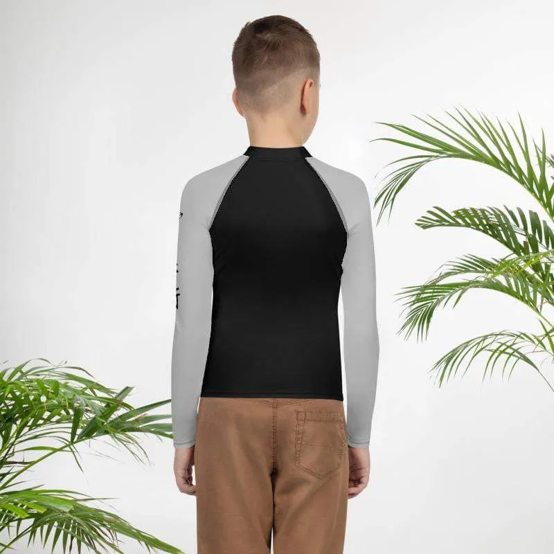 Silver SS Premium Standard ~ Youth Rash Guard