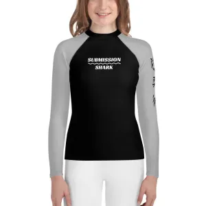 Silver SS Premium Standard ~ Youth Rash Guard