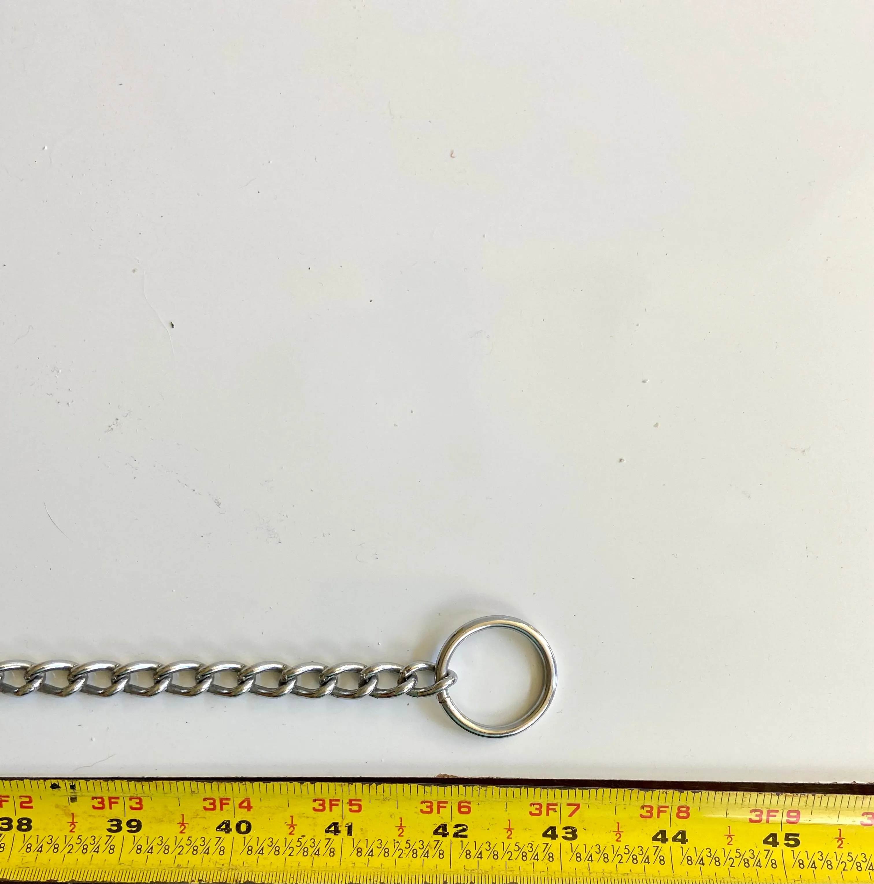 Silver tone belt