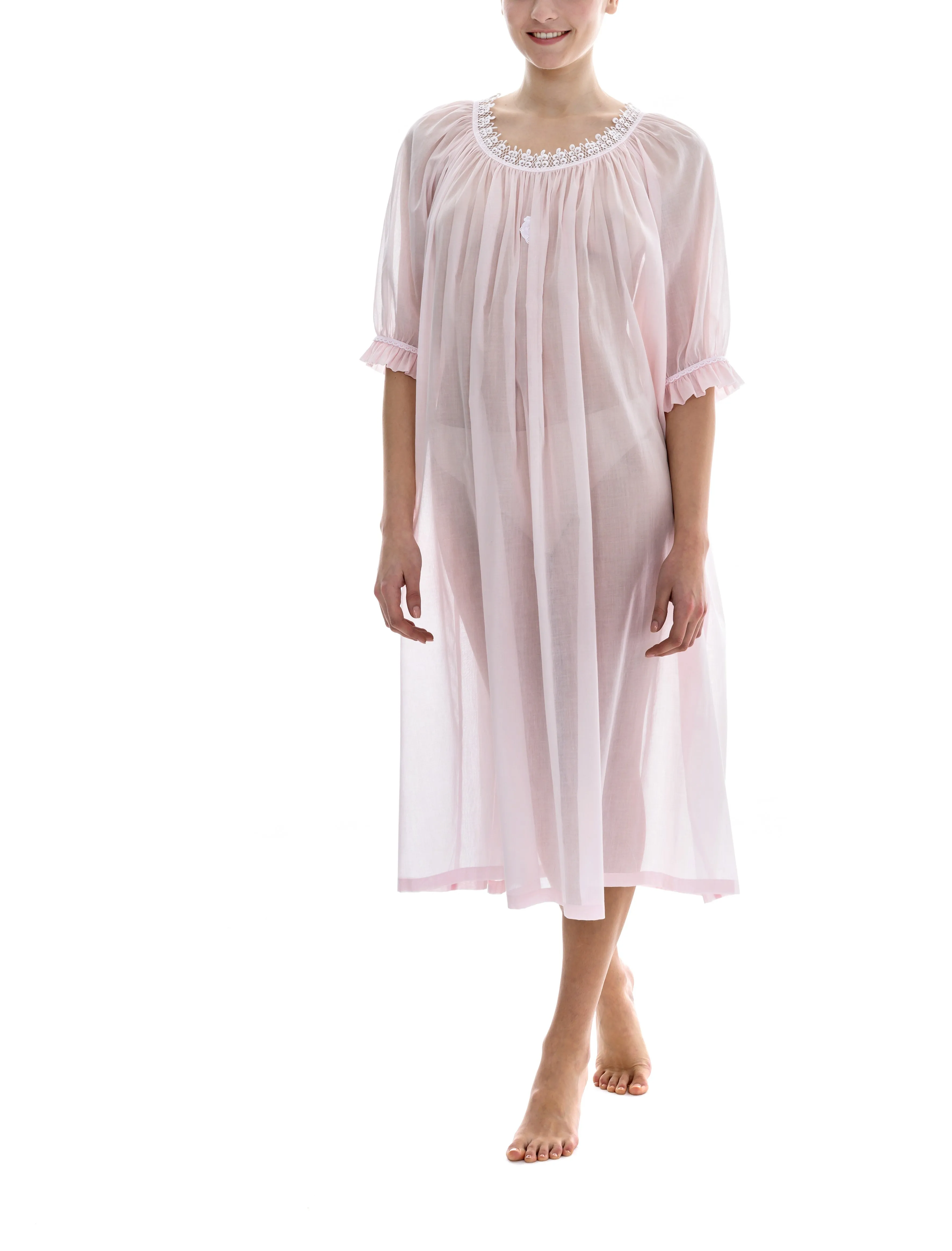 Sissi 4NH 3/4 Length Sleeve Nightdress (In stock, 3-day dispatch)
