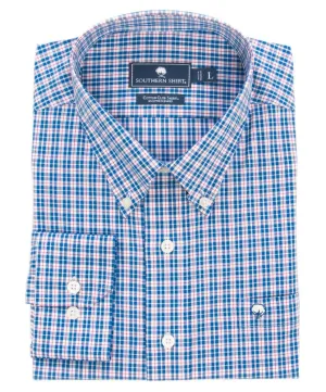 Southern Shirt Co - Pintail Plaid Cotton Club Shirt Long Sleeve