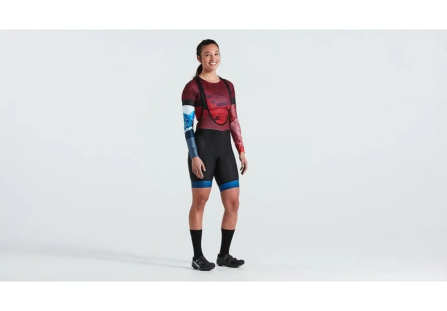 Specialized Endurance Jersey Ss Wmn Jersey Graphite Florazzo Print Large