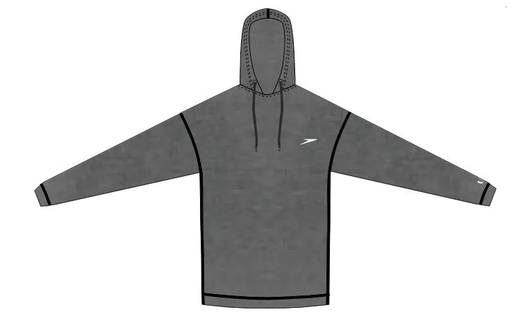 SPEEDO Men&#39;s Fitness Hooded Long Sleeve Swim Tee