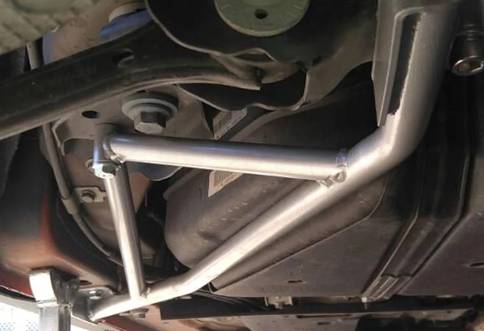 Steeda Mustang Rear IRS Subframe Support Braces (2015-2024)