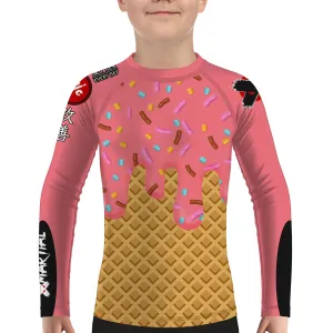 Sundae Best Kids BJJ Rash Guard