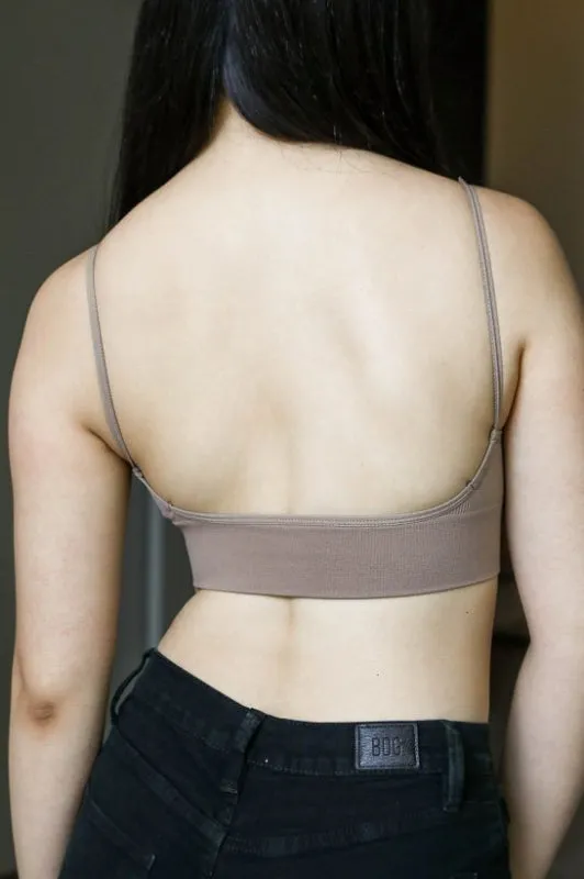 thalia bralette - mocha