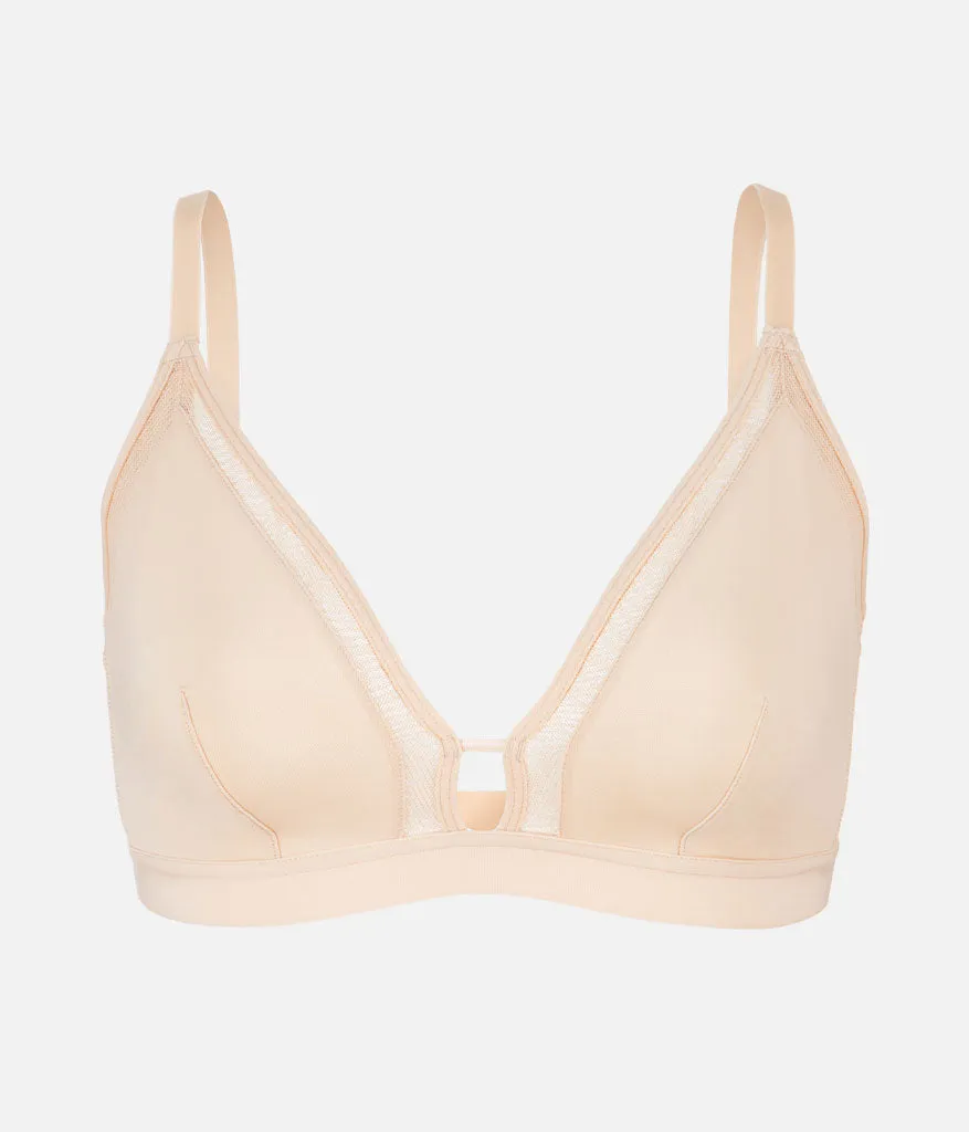 The Busty Bralette: Toasted Almond