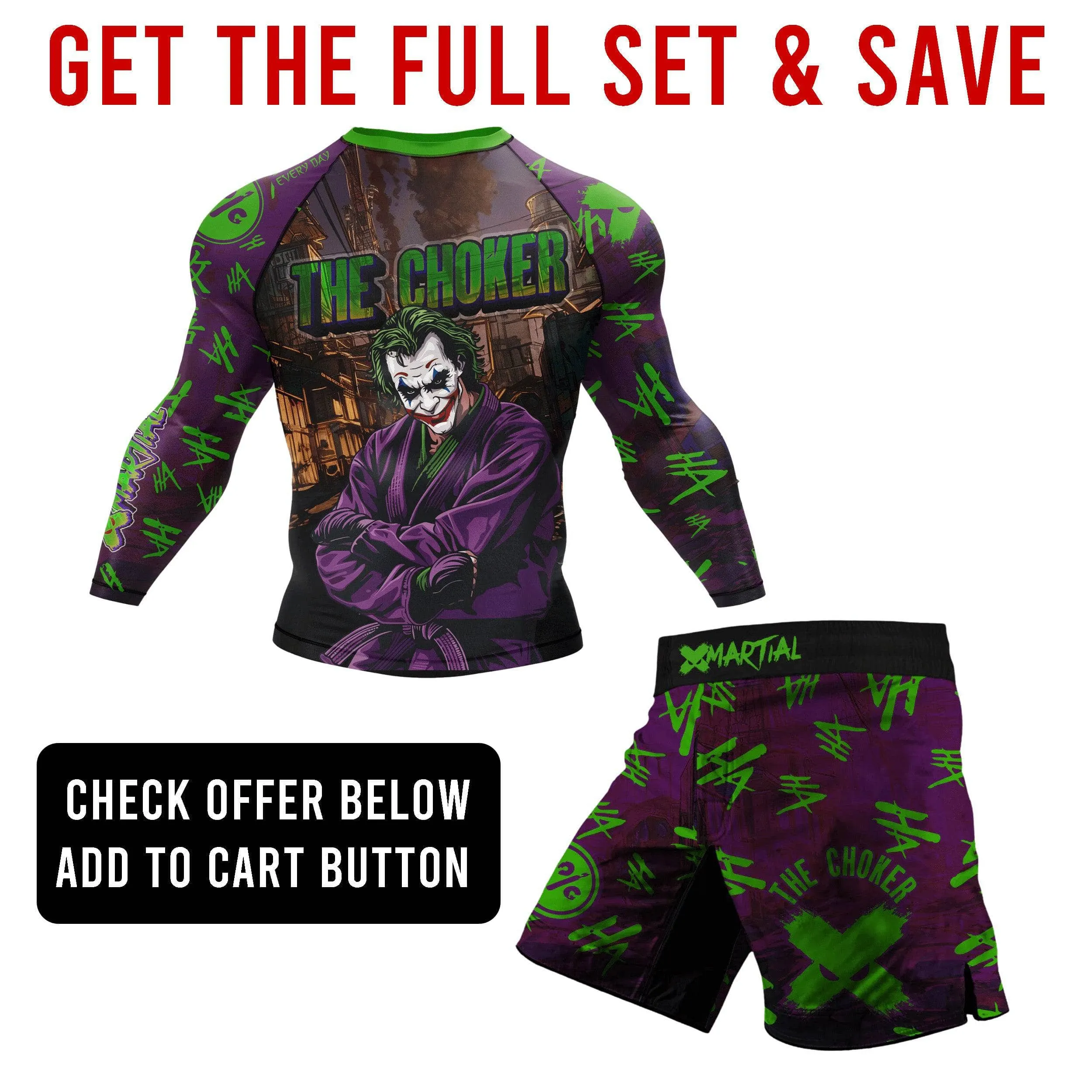 The Choker BJJ Rash Guard
