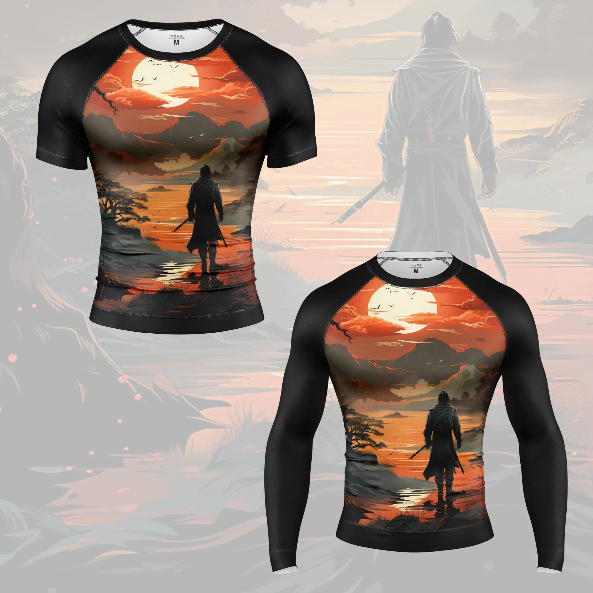 THE LOST WARRIOR SHORT SLEEVE RASH GUARD