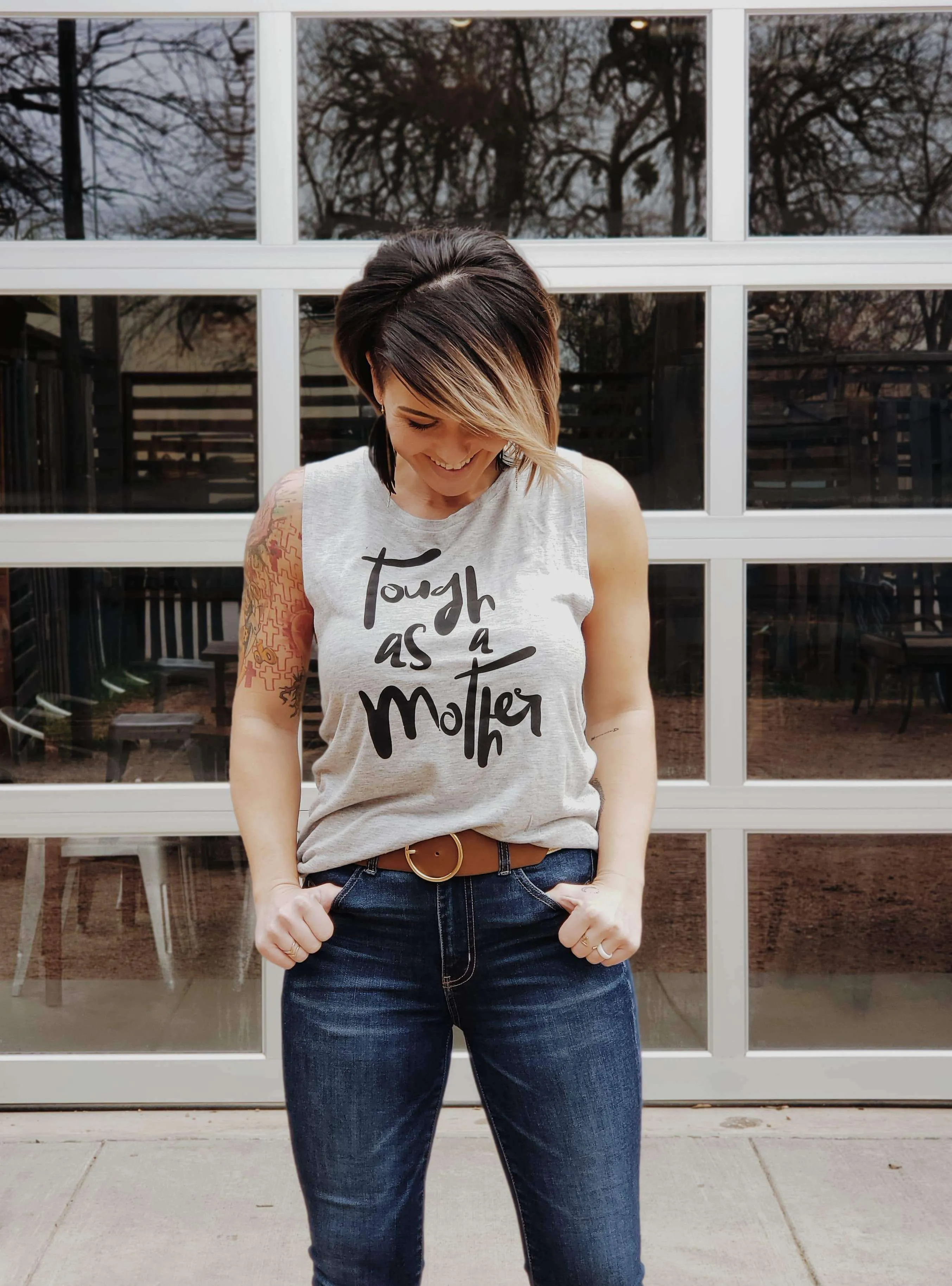 Tough as a Mother | Women’s Muscle Tank | Ruby’s Rubbish®