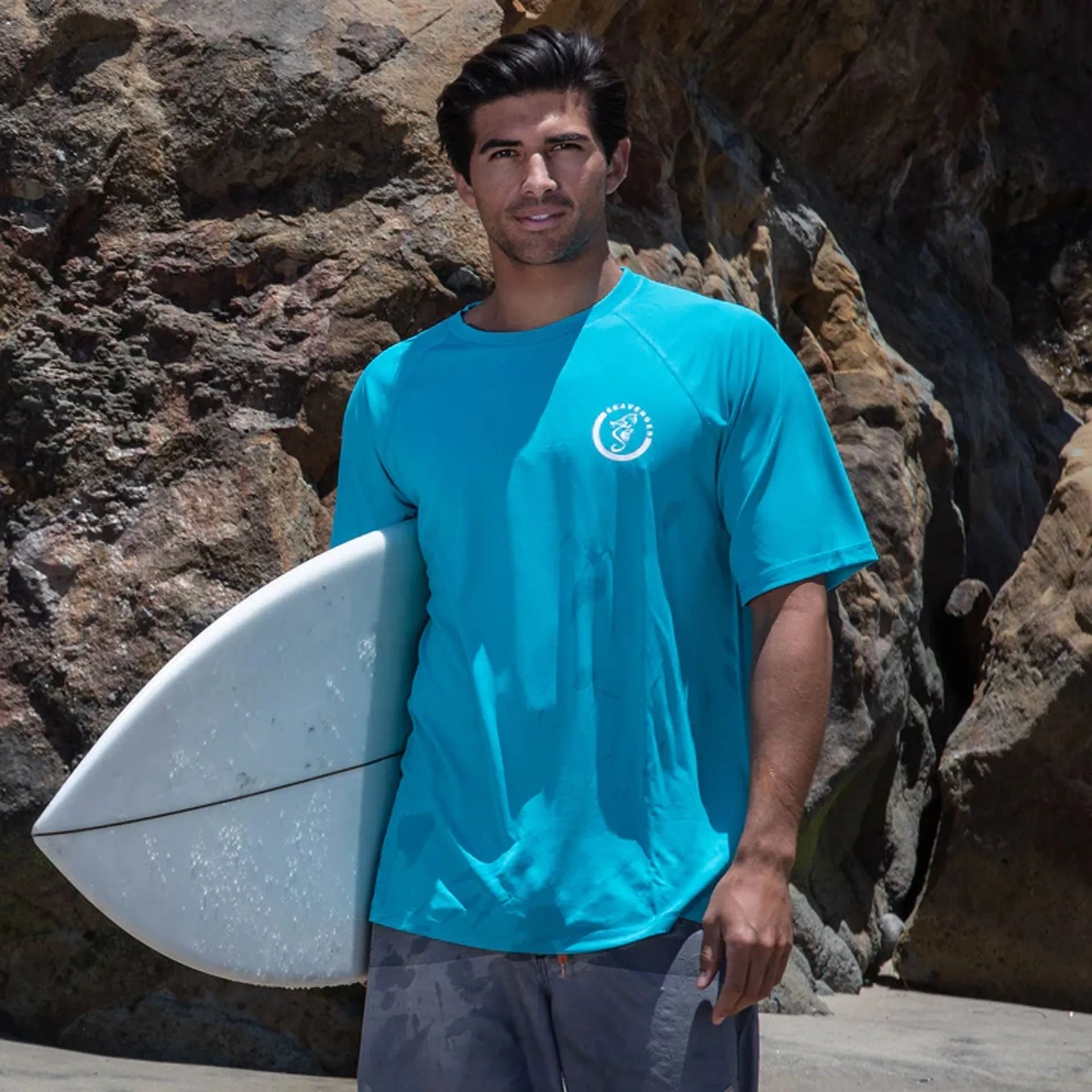 Trekker Unisex Rash Guard - Short Sleeve