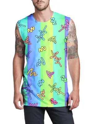 Trippy Doodles Men's Muscle Tank