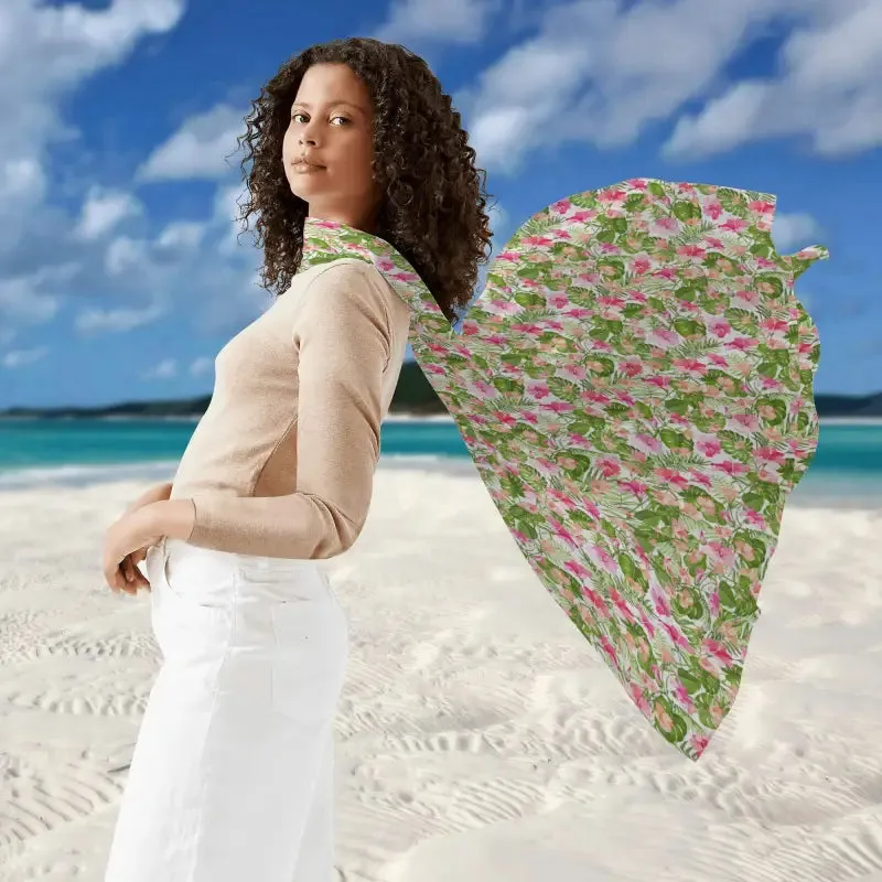 Tropical Hawaiian Print Sarong for Sun Chasing Beach Bums