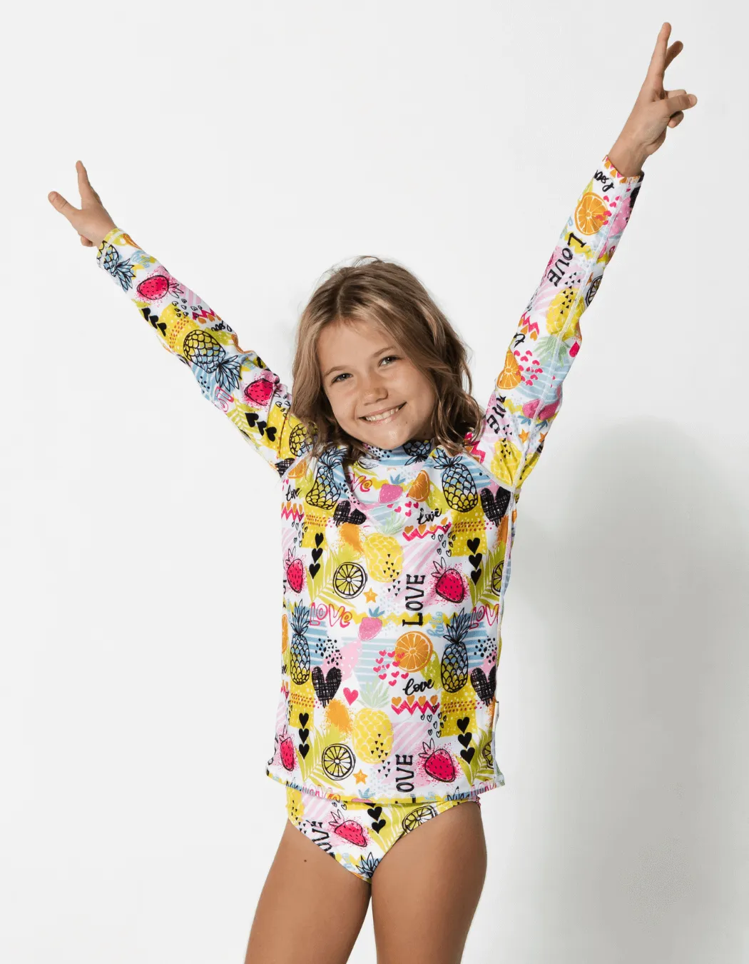 Tropical Love Rash Guard