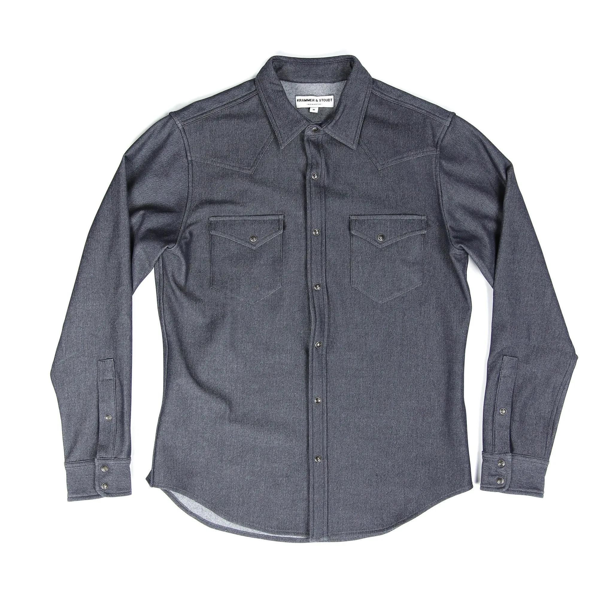 Wayne Western Shirt - Denim