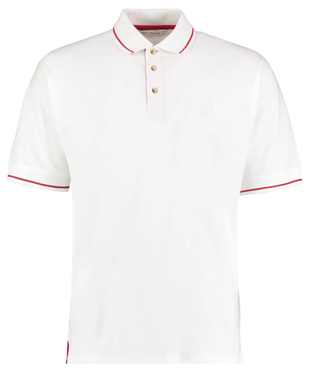 White/Red - St Mellion polo (classic fit)