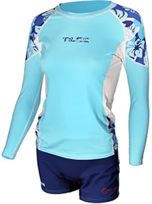Womens 6oz Anti-UV Long Sleeve Rash Guard