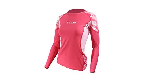 Womens 6oz Anti-UV Long Sleeve Rash Guard