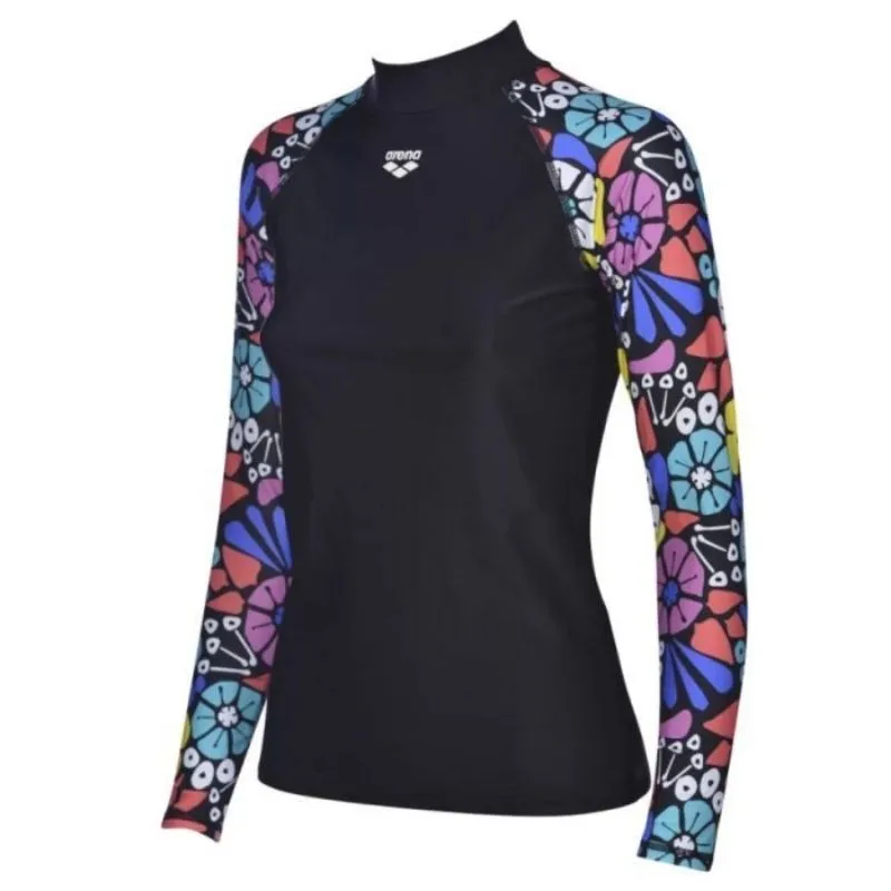 WOMEN'S LONG SLEEVE ALLOVER RASH VEST