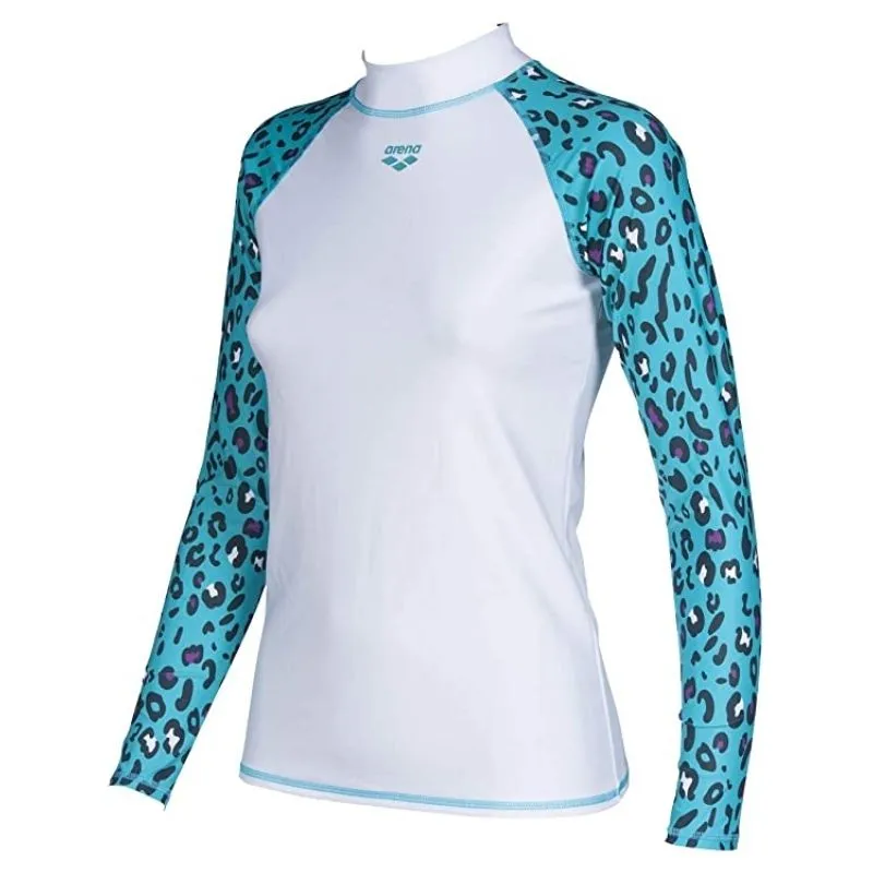 WOMEN'S LONG SLEEVE ALLOVER RASH VEST