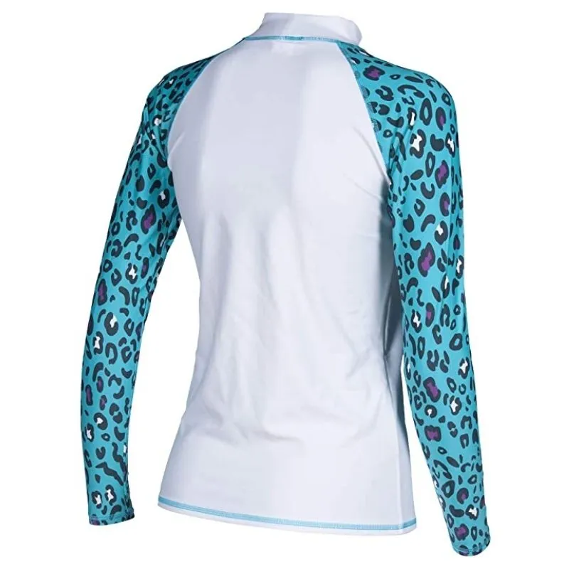 WOMEN'S LONG SLEEVE ALLOVER RASH VEST