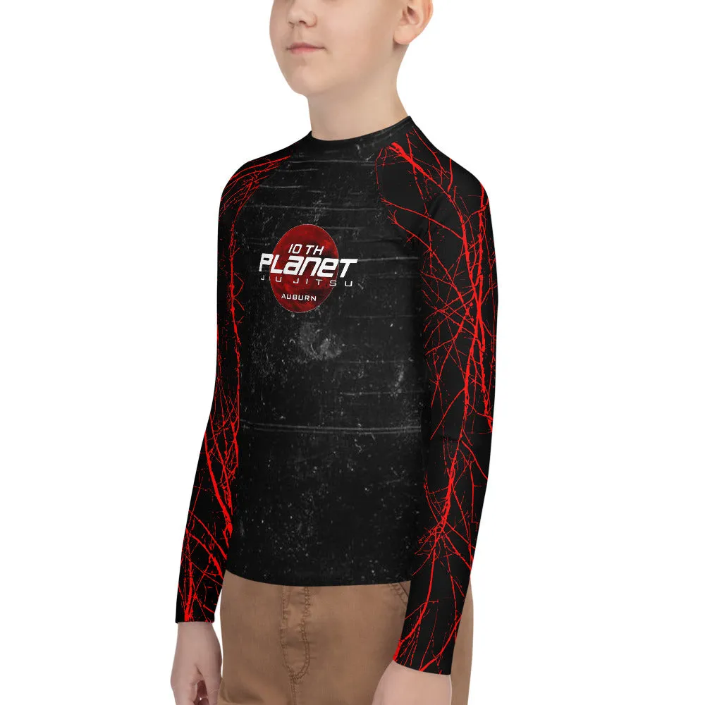 Youth Rash Guard 10th Planet Auburn