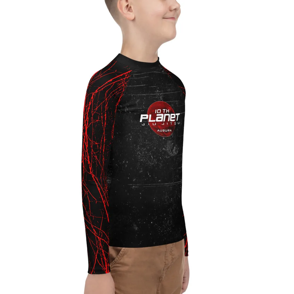 Youth Rash Guard 10th Planet Auburn