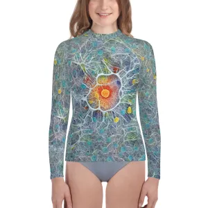 Youth Rash Guard Cellular Party