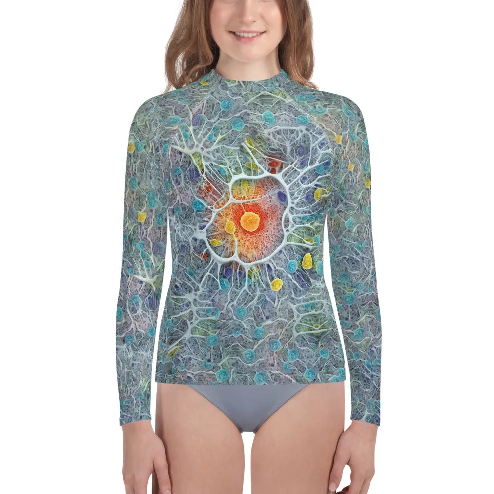 Youth Rash Guard Cellular Party
