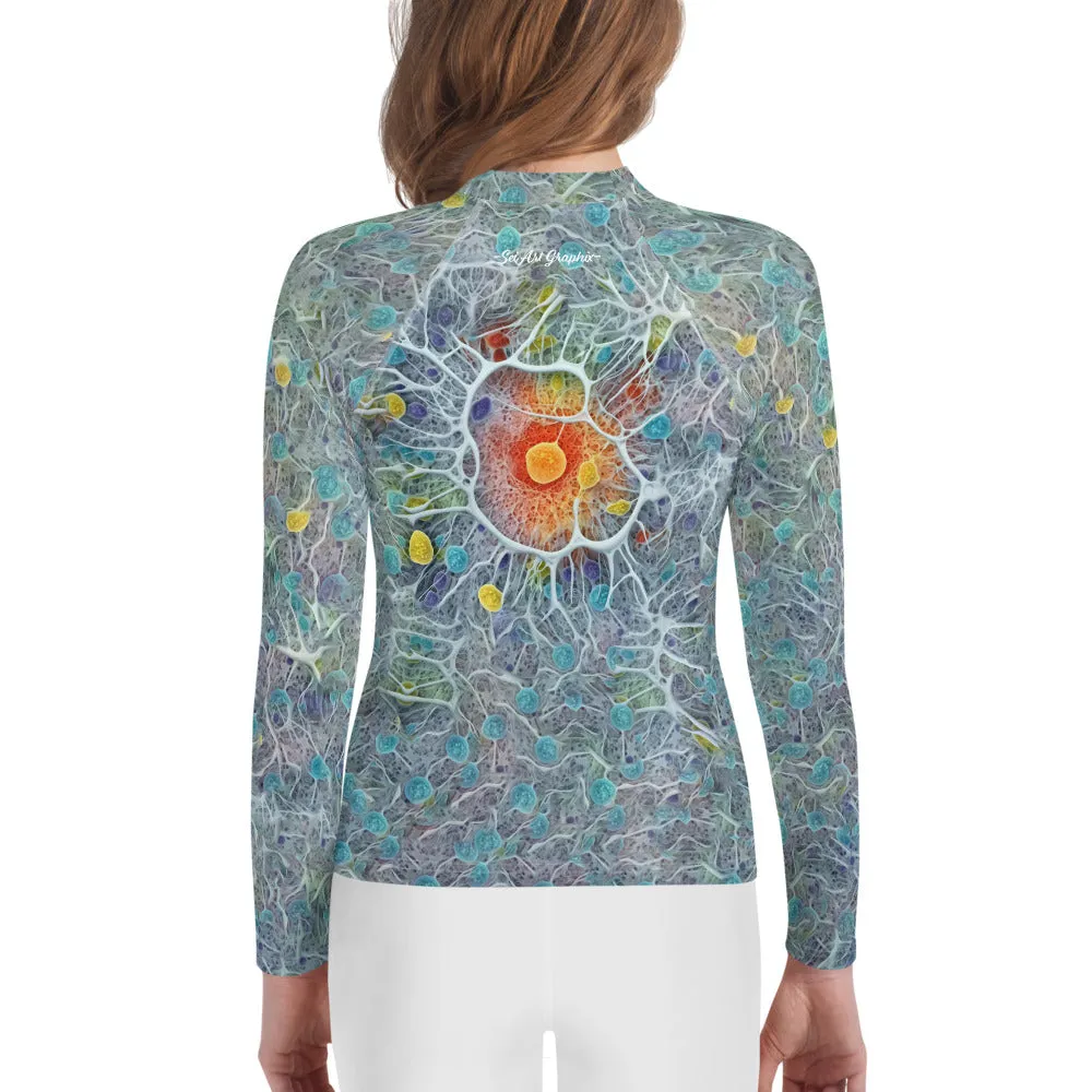 Youth Rash Guard Cellular Party